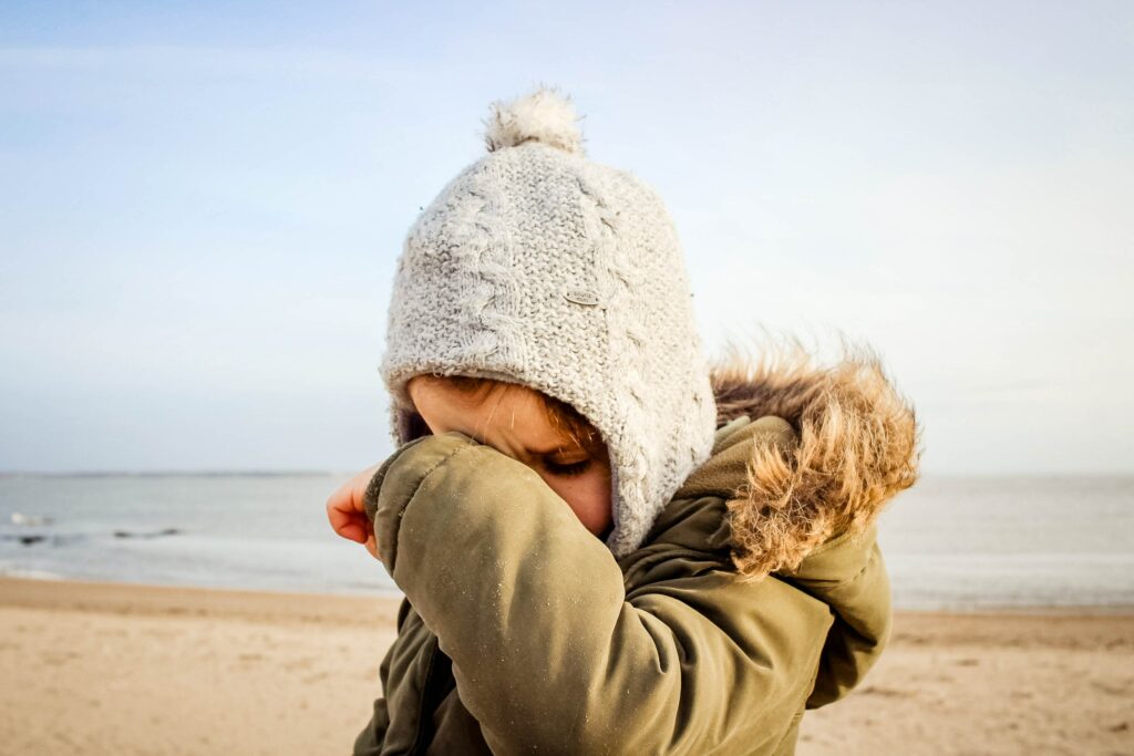 enfant pompom